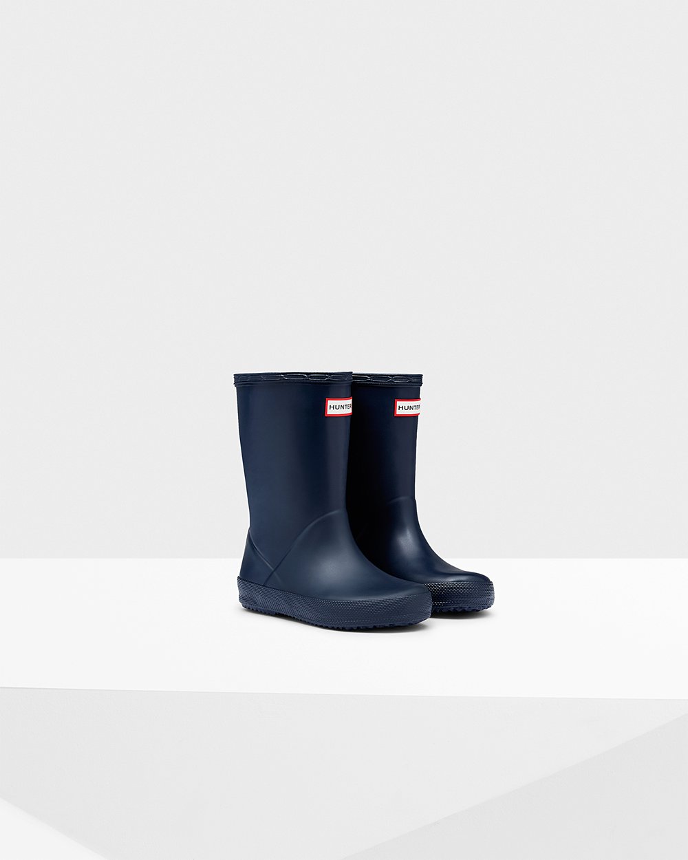 Kids Hunter Original First Classic - Rain Boots Navy - 0436-BAXNZ